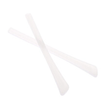 Eye Glasses Ear Grippers, Glasses Ear Grip,1 Pair Soft Silicone Anti Slip Eyeglasses Glasses Temple Tips Accessories Square Hole(White)