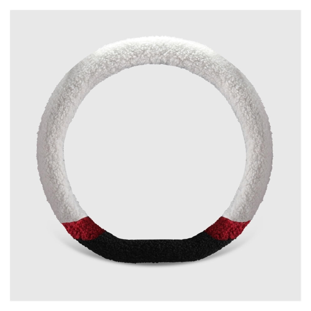 Car Steering Wheel Cover Set Car Steering Wheel Cover D Type Autumn And Winter Plush Sweatproof Car Interior (Color : 3) 820064794253