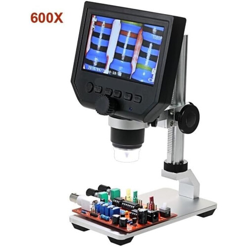 Microscope Kit 600X 3.6MP Digital Microscope LED Magnifier for Mobile Phone 2