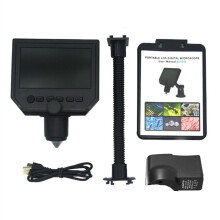 Microscope Kit 600X 3.6MP Digital Microscope LED Magnifier for Mobile Phone