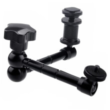 2pcs 11 Articulating Arm l Size Super Clamp for Camera Mounting Led Light Adjustable Fricti