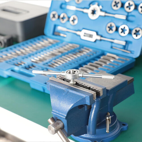 Metric Tap and Die Set 110 PCS M2M18 Rethreading Kit for Making Screw Threads for Cutting External and Internal Thread Threading with Storage Case 1