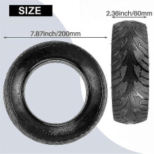 Electric Scooter Tire - Tire 8 Inch Pneumatic Tire Hollow Stab- Tire 200x6