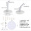 Cake Pouring Kit Anti Gravity Cake Stand Reusable DIY Decorative Cake Kit Baking Tools Create Unique 3