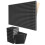 12 Pack - Sound Foam Panels 2x12x12inch Acoic Panels with High Density,pyramid 1