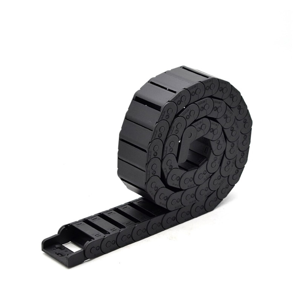 Drive Drag Chain Cable Chain Semienclosed 15 20 30 40 50Mm Wire Transmission Plastic Drag Towline For 3D Printer 820064794963