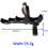 Archery Release Aids, 4 Fingers Trigger Thumb Bow Release, Archery Release 360 Rotatable 4