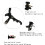 Archery Release Aids, 4 Fingers Trigger Thumb Bow Release, Archery Release 360 Rotatable 2