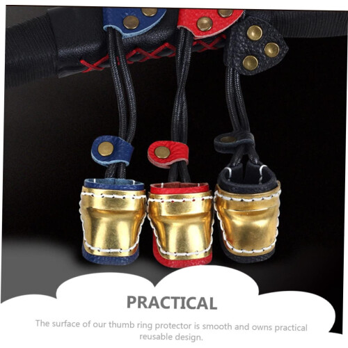 3pcs Finger Thumb Protector Archery Finger Guard Bowstring Finger Saver Archery Practice Gear 2