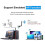 Usb Wifi Adapter Wi-fi Antenna Lan Usb Ethernet 150m 2db Wireless Notework Card Usb Wi Fi Receiver 6