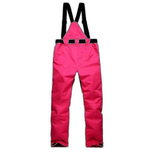 (S, Bright Pink) Men's Pants, Insulated Ski Pants 1