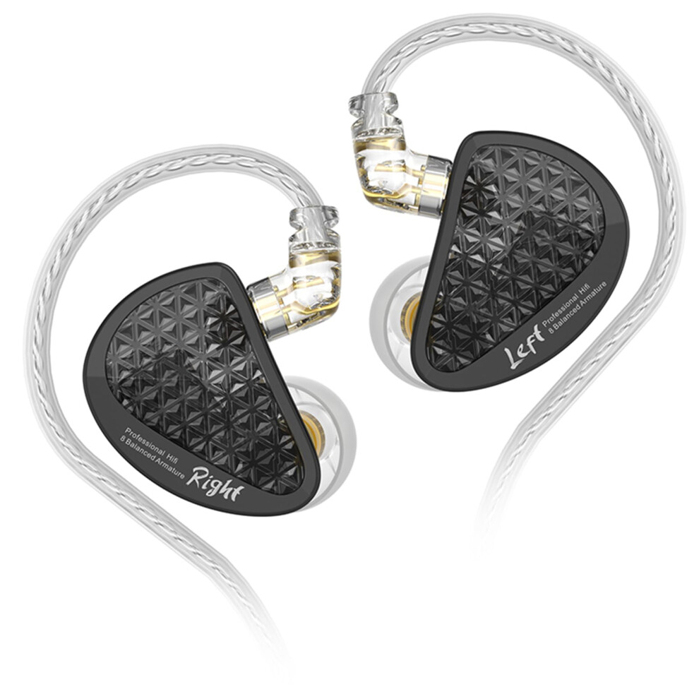 Kz As16 Pro In Ear Monitor Headphones 16Ba Balanced Armature Drivers Hifi Iem 940534697843