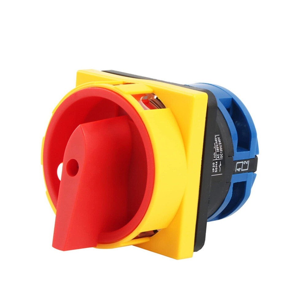 32A 1 Pole Isolator Switch Rotary Cam Changeover Switch Pad Lock Onoff Power Switch Main Disconnect Switch 820064796707