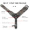 Archery Wrist Strap Release Compound Bow Release Aids Adjustable Buckle Strap Archery Caplier Shooting Trigger Accessories 2