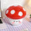 Mushroom Mini Trash Can with Lid, Tiny Desktop Garbage Bin Plastic Mini Wastebasket 3