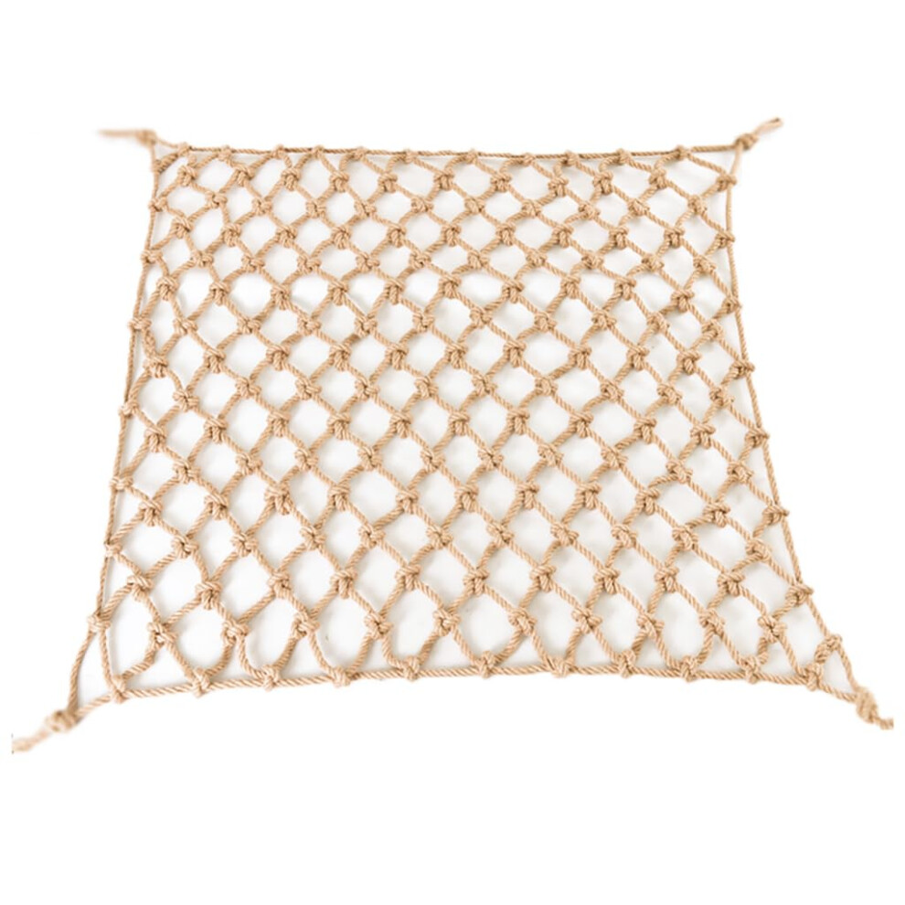 Natural Jute Hemp Rope Net for Child,Kindergarten Wall Decoration,Kids Playground Accessory