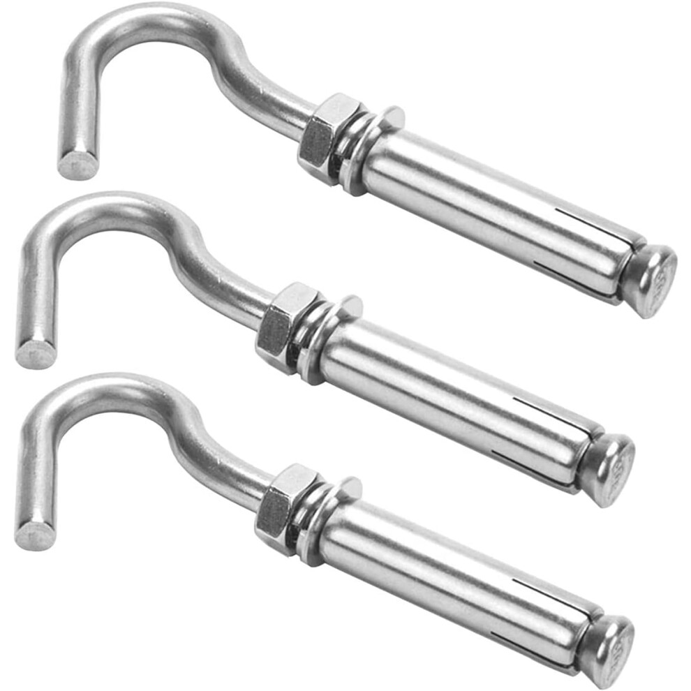 Expansion Screw Bolts,Anchor Bolt,3 Pcs Of Anchor Bolts With Hook Openings,Anchor Bolt Expansion Hooks 820064798008