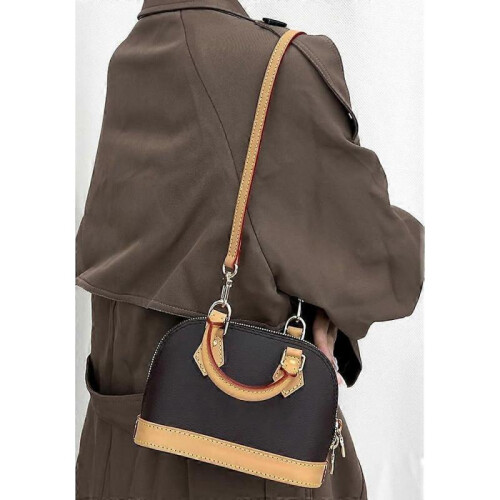 Vachetta Leather Crossbody Strap for L V Handbag Replacement Shoulder Strap 1
