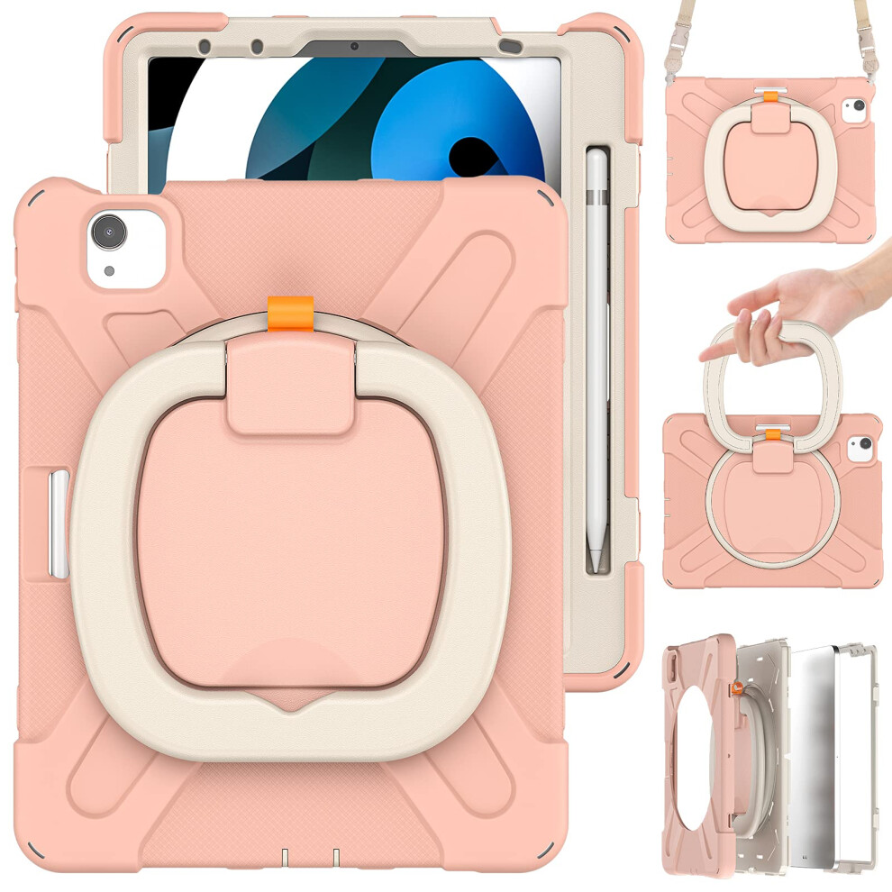 Case For Ipad Air 11 Inch (M3)/(M2), Ipad Air 5Th 4Th Gen 10.9 Inch, Ipad Pro 11 Inch, Rose Gold 820064799777