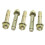 5 Pcs Nuts Repair Tool M10 x 80mm Hex Nut Panel Nuts Expansion Bolt 4
