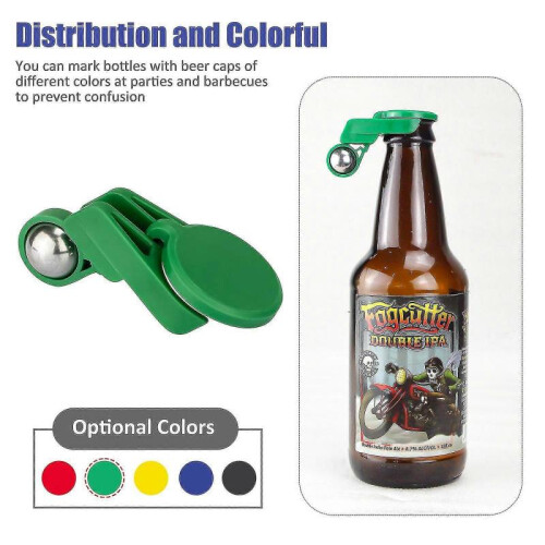 (5pcs) 5-10 Pcs Automatic Bottle Cap Soft Drink Wine Beer Bottle Cap Cover New 1