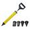 Grout Caulking Hand Mortar Pointing Grouting Pump with 4 Nozzles for Lime Cement Construction Tool 1