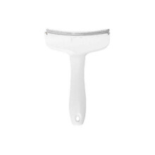 (S, White) Doggocomfy pet comb pro,Doggo Comfy Cat Hair Thinner,All Purpose Curved Hairs