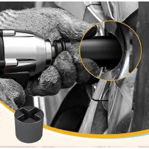 (Jack Sleeve And Adapter) Jack Socket Drill Adapter,Drill Adapter for Car,Heavy Duty Labour Saving Tool 2