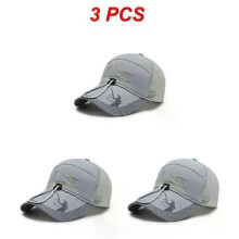 (Style C 3pcs) 1/2/3PCS Baseball Caps 2023 New Breathable Hip Hop Outdoor Sport Hat Summer Sunscreen Baseball Men Women Caps