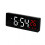 (Red) Large Digital Wall Clock Temperature And Humidity Week Display Brightness Adjustable Electronic LED Table Alarm Clock 12/24H 1