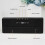 (Red) Large Digital Wall Clock Temperature And Humidity Week Display Brightness Adjustable Electronic LED Table Alarm Clock 12/24H 3