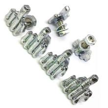 (Silver 8pcs) Motorcycle Universal Finger License Plate Screw,Stainless Steel License Plate