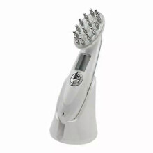 (Gray) Alments Hairrevive - Portable Rechargeable Alments Hair Revive Massage Brush