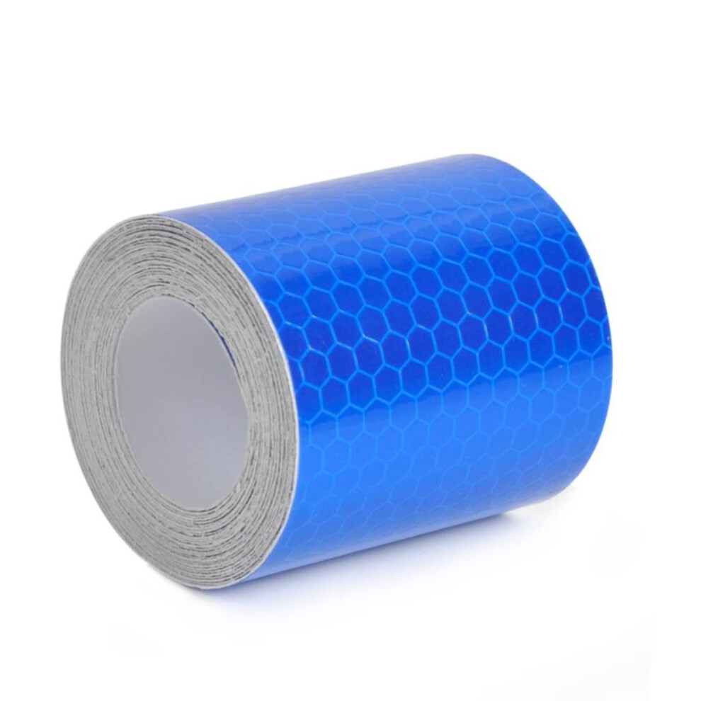 2 Inch X 9.8 Feet Reflective Tape, Outdoor Safety Tape,High Viscosity,, Blue Tape 820064802330