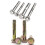 Expansion Screw Bolts,Self Tapping ScrewsAnchor Bolt Hooks,M6 External Hexagon Head 4