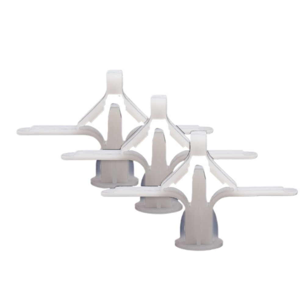 Screw,Expansion Bolts,100Pcs Nylon Aircraft Shape Butterfly Type Plastic Gypsum Board Anchors 820064802965