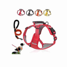 (XS, Red) Chewie Cozy Harness, Getchewie Dog Harness, Get Chewie with Reflective Pet Chest