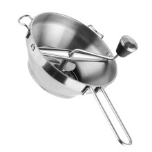 Stainless Steel Food Ricer Manual Alesauce Maker Jam Making Tool Silver for Cooking