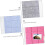 Felt Message Board Photo Display Nine Palaces Wall Sticker Set Home Decor Practical Stylish Design 3