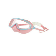 (Pink) Swim Goggles with Nose Cover Wide Field Of View Diving Mask Anti-Fog Anti-Leak ,Toddler Swimming Goggles For Kids Ages 4-16