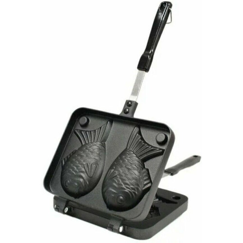 for Japanese FishShaped Hot Cake Maker Waffle Pan 1796 1