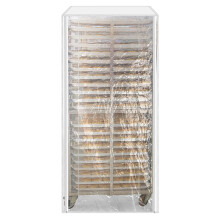 2 Pcs Bun Pan Rack Cover, 23'x28'x61' Pan Rack Cover, and Dustproof Bun Rack Cover with zipper, Keep Your Bakery Goods Fresh (28'x23'x61')