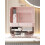 Large Makeup Organizer, Skincare Storage Box with Handle, Cosmetic Display Case 4