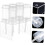 Baking Gadget Set Cake Shooter Containers Storage Rack Plastic for Home Commercial Use 5