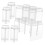 Baking Gadget Set Cake Shooter Containers Storage Rack Plastic for Home Commercial Use 1