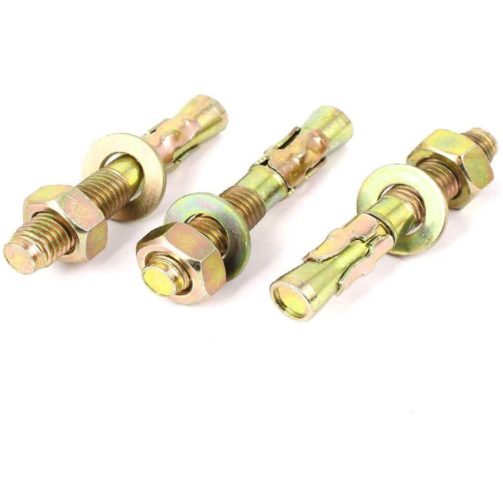 Expansion Screw Anchor Bolts Expansion Bolt, Expansion Screw,Tapping Screws, Yellow Zinc Featured Plated 820064805867