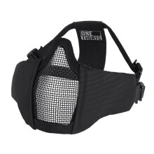 Small Tactical Mask 4.5' Foldable Half Face Mask Protective Mesh Mask Fit for Women Teenagers