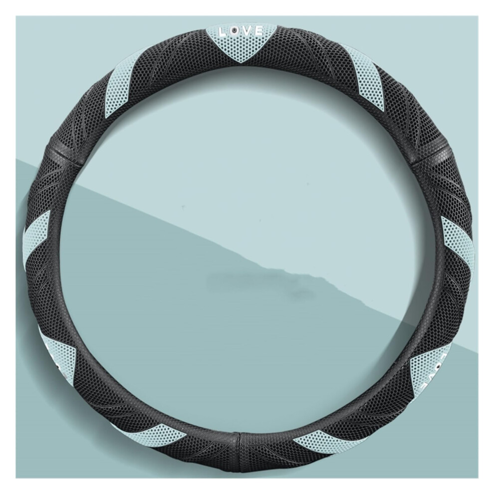 Car Steering Wheel Cover Set Car Steering Wheel Cover Honeycomb Gel Soft Skinfriendly Fashion Car Interior Accessories (Color : 5) 820064806482