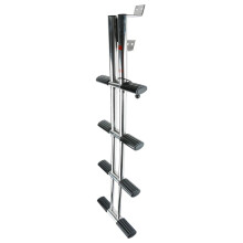 4 Step Boat Marine Sport Ladder, Diver Ladder, Dual Vertical Telescoping Ladder