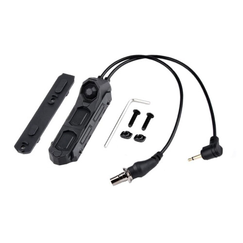 Tactical Modular Dual Wire Three Button Remote Activation Pressure Switch,for M300/M600 PEQ15 Etc